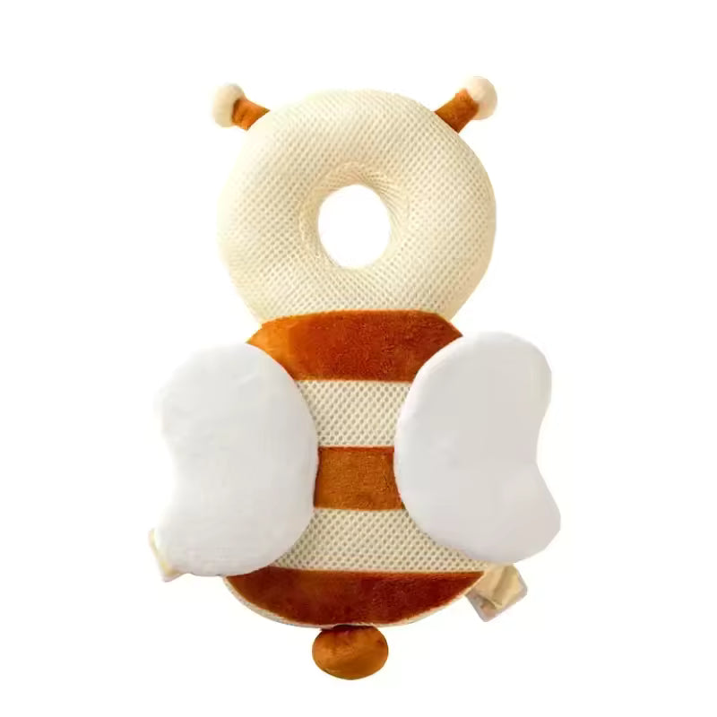 Newborn Headrest Security Pillows Backpack Toddler Baby Head Fall Protection Pad Cushion Cartoon Soft Security Pillows Backpack