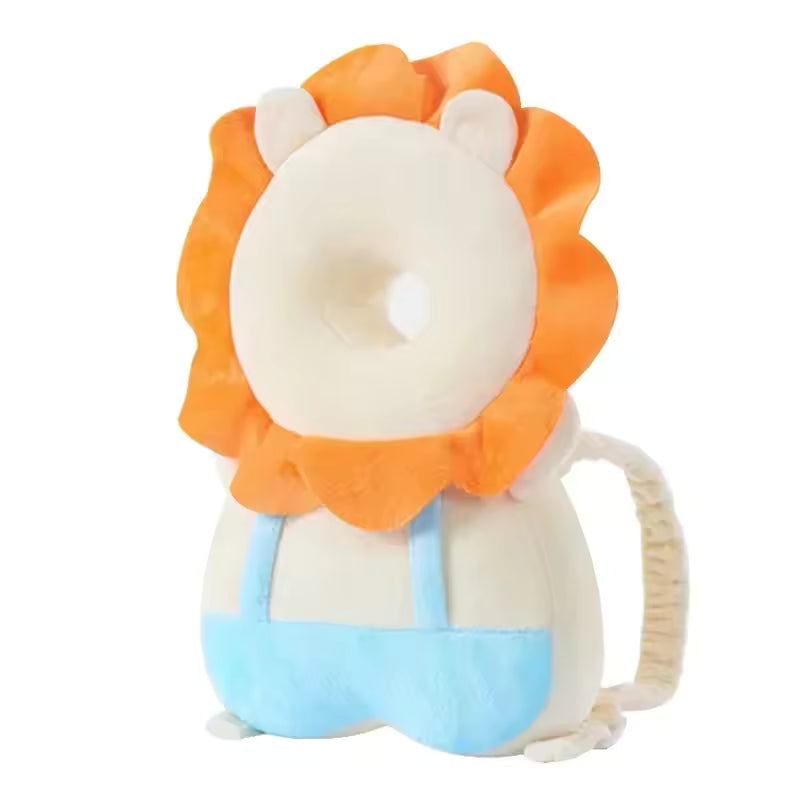 Newborn Headrest Security Pillows Backpack Toddler Baby Head Fall Protection Pad Cushion Cartoon Soft Security Pillows Backpack